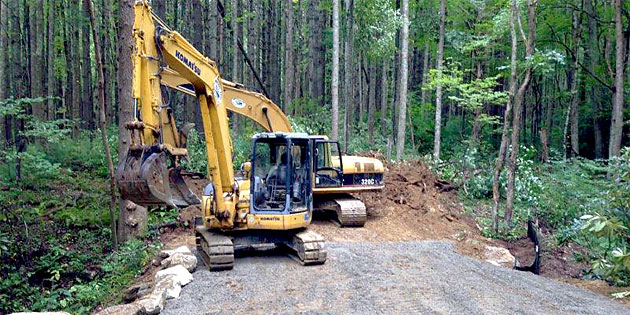 Waters Brothers Construction - Blowing Rock Banner Elk Boone Watauga County NC Grading Contractors and Excavation Contractors